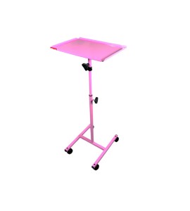 Mesa Rosa Carrinho Auxiliar Regulável p/ Vapor de Ozônio MAO01RO - Best Pro